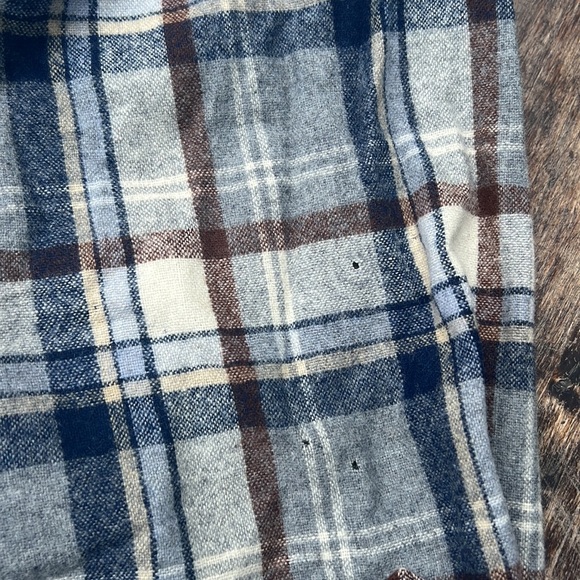 Pendleton 100% Virgin Wool oversized button up plaid men’s shirt size L unisex - Picture 8 of 15